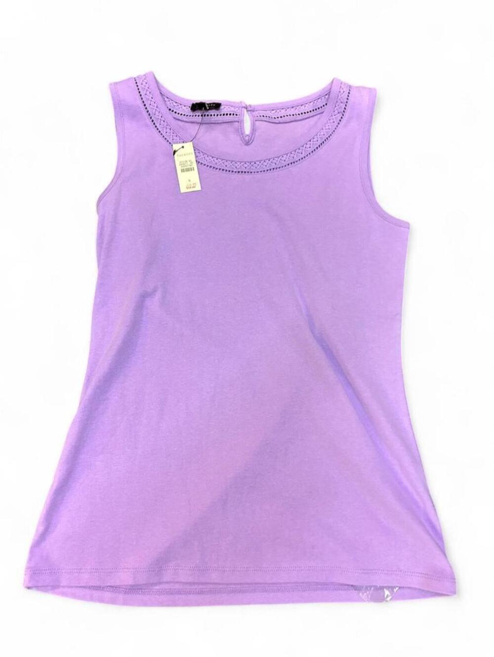 Talbots Women's Purple Vests-tanks-cami
